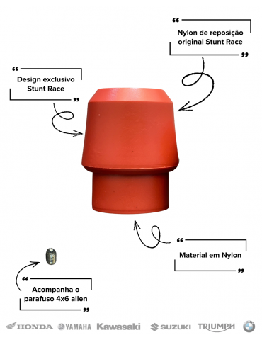Batente nilon superior modelo novo Colorido stunt cage