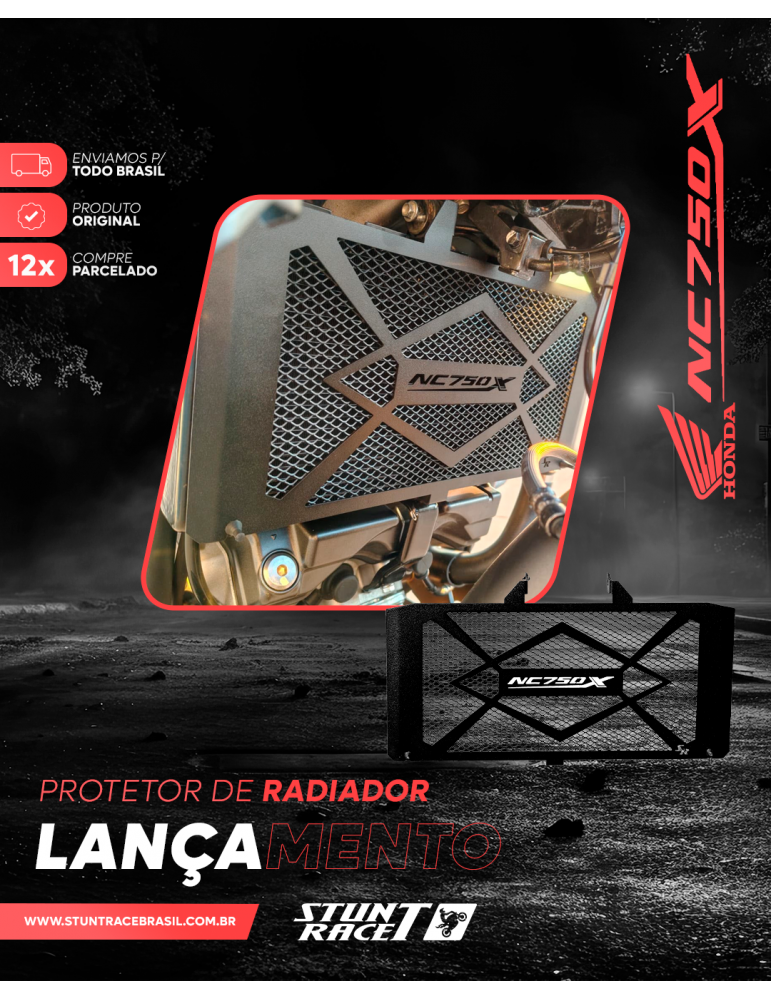 Protetor de Radiador Nc 750x