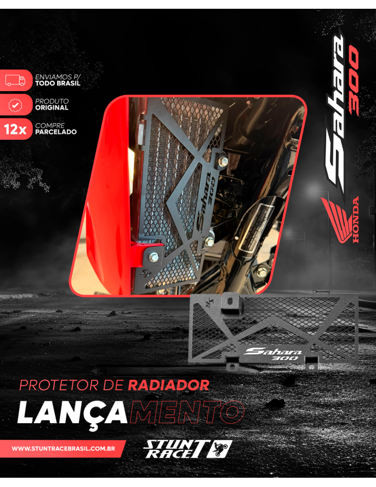 Protetor de Radiador Sahara 300